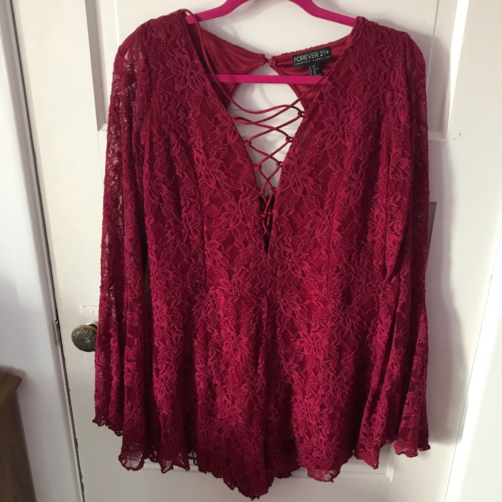Edgy, bohemian romper